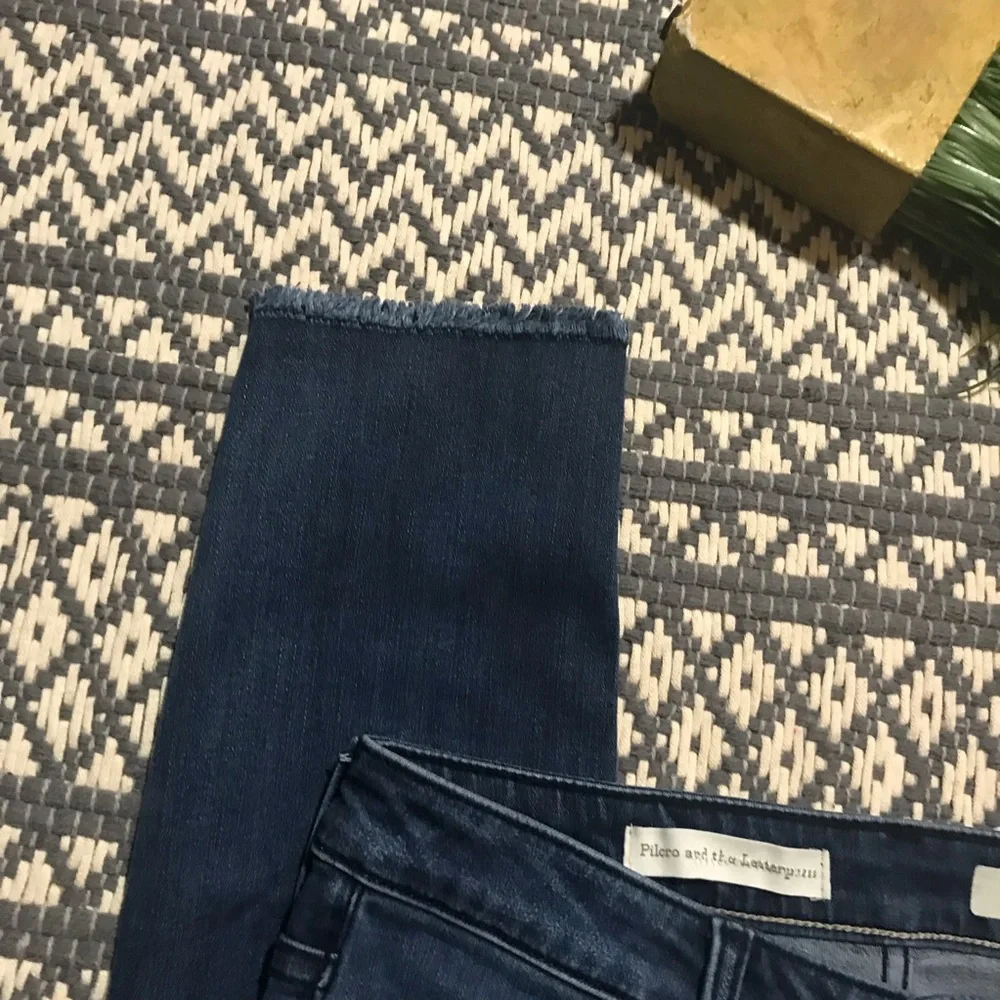 anthropologie | Pilcro script skinny jeans fringe - Picture 4 of 6